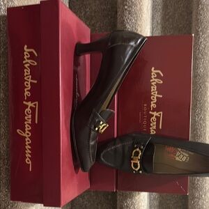 Salvatore Ferragamo Women's Black Heels